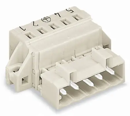 Штифтовая планка WAGO 721-614/019-000/035-000, 14 pin, 0.08мм² - 2.50мм², 320В, 12А, CS: 5мм, (25 шт)