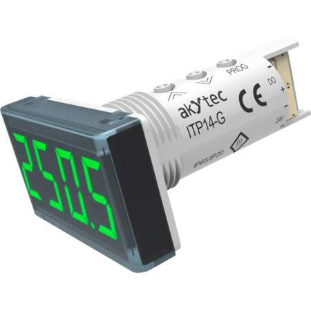 Цифровой измерительный прибор для монтажа в стойку akYtec ITP14-G 