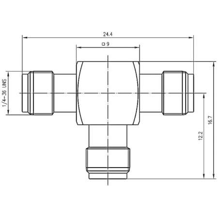J01155A0011, Telegärtner - SMBA-разъем - SMA-разъем : 1 шт.
