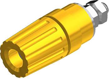 931714103, SKS-HIRSCHMANN PKI 110 - Полюсной зажим, 35 А, желтый : 1 шт.