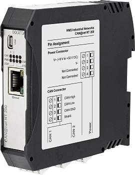 Шлюз CAN-Ethernet, мост и интерфейсная плата для ПК Ixxat 1.01.0332.42000 CAN@net NT 420