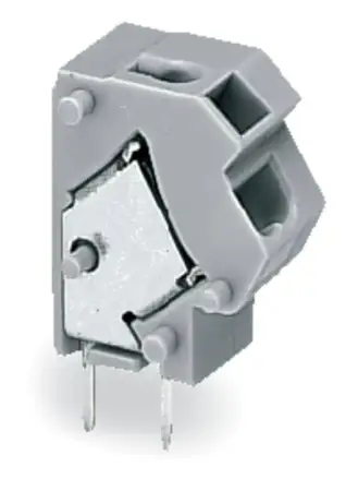 Быстроразъемная клемма WAGO 254-816, 1 pin, 0.25мм² - 0.75мм², 400В, CS: 7.50мм;7.62мм, (400 шт)