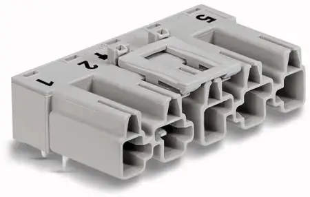 Разъем питания сети WAGO 770-855/011-000/060-000, 5 pin, 400В, 25А, (50 шт)