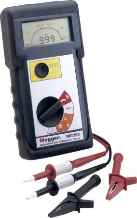 Тестер изоляции Megger MIT200-EN 