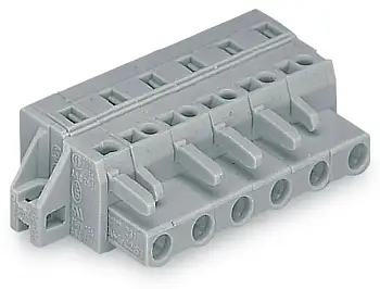 Розетка для подключения кабеля WAGO 231-213/031-000, 13 pin, 0.08мм² - 2.5мм², 630В, CS: 7.50мм, (10 шт)