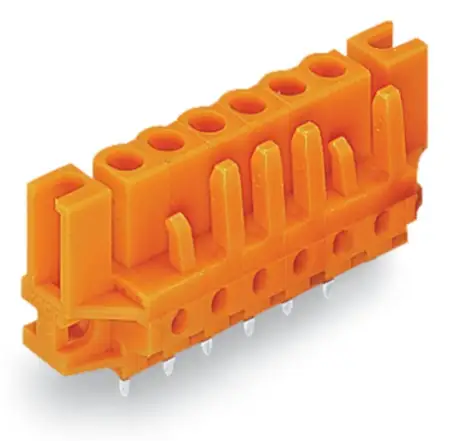 Розетка для подключения к печатной плате WAGO 232-164/047-000, 4 pin, 320В, CS: 5.08мм, (50 шт)