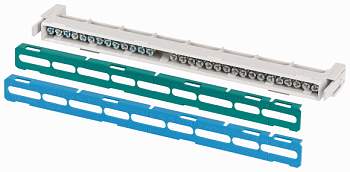 SK резьбовая клемма, смонтированная на держателе; N/PE. EATON SK-13N/16PE-KLV