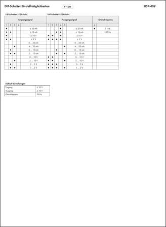 Биполярный изолирующий усилитель WAGO 857-409 