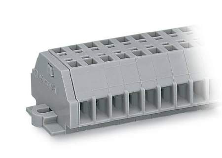 Клеммная колодка WAGO 260-102, 4 pin, 0.08мм² - 1.50мм², 400В, 18А, конф: L, (100 шт)