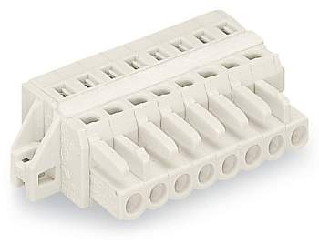 Розетка для подключения кабеля WAGO 721-109/027-000, 9 pin, 0.08мм² - 2.5мм², 630В, 16А, CS: 5мм, (25 шт)