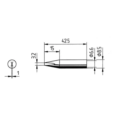 Паяльное жало Ersa 0842ED 