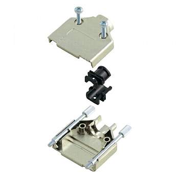 D-SUB пластиковый корпус, металлизированный MH Connectors MHDTPK-9-K выводы: 9