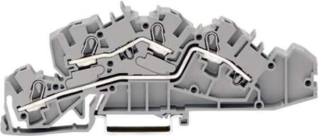 Промышленная клеммная колодка WAGO 2005-7642, 2 pin, 0.50мм² - 6мм², 400В, 36А, конф: L;L, (1 шт)