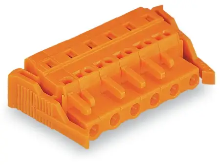 Розетка для подключения кабеля WAGO 231-711/037-000, 11 pin, 0.08мм² - 2.5мм², 630В, CS: 7.62мм, (10 шт)