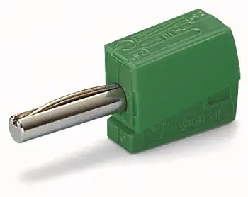Jack разъем 4mm, WAGO 215-111, 0.08mm² - 2.5mm², 20A, частично изолированный, (50 шт)