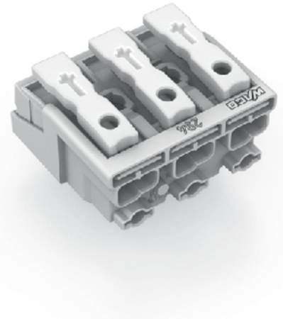 Разъем питания сети WAGO 294-5003, 3 pin, 0.5мм² - 1.5мм², 24А, (500 шт)