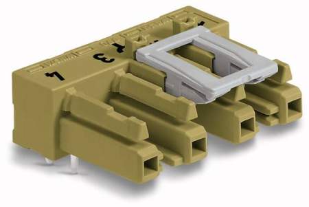 Разъем питания сети WAGO 770-864/011-000/072-000, 4 pin, 400В, 25А, (50 шт)