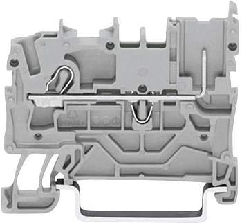 Клемма WAGO 2022-1204, 1 pin, 0.25мм² - 4мм², 500В, 24А, конф: N, (1 шт)