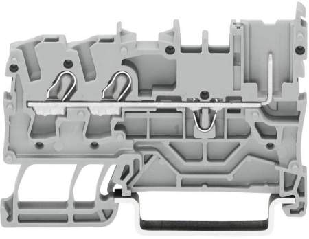 Клемма WAGO 2022-1304, 2 pin, 0.25мм² - 4мм², 690В, 32А, конф: N, (1 шт)