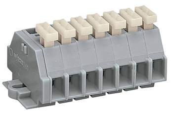 Клеммная колодка WAGO 261-107/331-000, 14 pin, 0.08мм² - 2.50мм², 500В, 24А, конф: L, (50 шт)