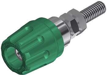 930099104, SKS-HIRSCHMANN PK 10 A - Полюсной зажим, 16 А, зеленый : 1 шт.