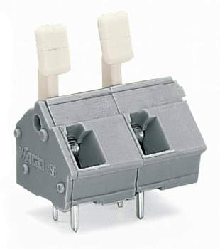 Быстроразъемная клемма WAGO 256-602/333-009/999-950, 2 pin, 0.08мм² - 2.50мм², 275В, CS: 10мм;10.16мм, (200 шт)