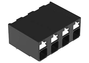 Клемма для печатной платы WAGO 2086-3224, 4 pin, 0.14мм² - 1.50мм², 1000В, 17.5А, CS: 5мм, (1 шт)