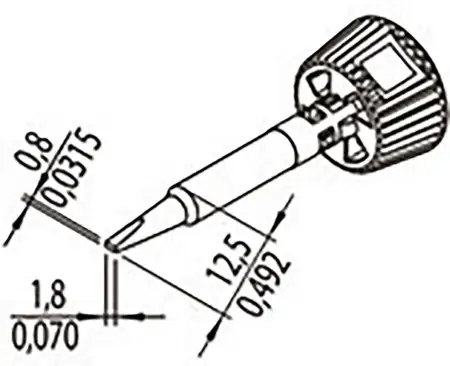 Паяльное жало Ersa 0142CDLF18L 