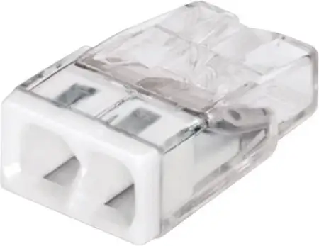 Винтовая клемма WAGO 2273-202-100, 2 pin, 0.5мм² - 2.5мм², 450В, 24А, (100 шт)