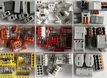 Соеденительня клемма (набор) WAGO WA-741-834, 2.5мм² - 4мм², (120 шт)