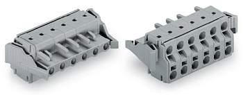 Розетка для подключения кабеля WAGO 231-2210/037-000, 10 pin, 0.2мм² - 2.5мм², 630В, CS: 7.50мм, (25 шт)
