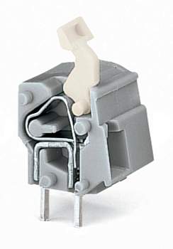 Быстроразъемная клемма WAGO 257-860, 1 pin, 0.08мм² - 2.50мм², 1000В, CS: 10мм;10.16мм, (300 шт)