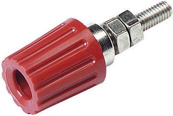 931713101, SKS-HIRSCHMANN PK 110 - Полюсной зажим, 35 А, красный : 1 шт.