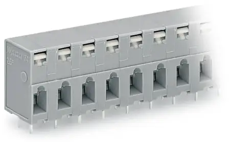 Быстроразъемная клемма WAGO 741-310, 10 pin, 0.08мм² - 2.50мм², 630В, 16А, CS: 7.50мм, (60 шт)