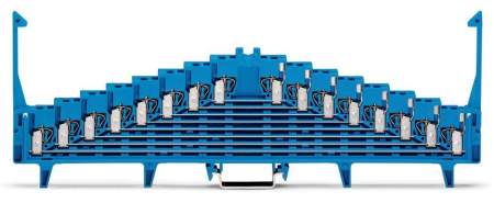 Клеммы для коммутационных полей WAGO 727-124, 32 pin, 0.08мм² - 1.50мм², 250В, 10А, конф: N, (25 шт)