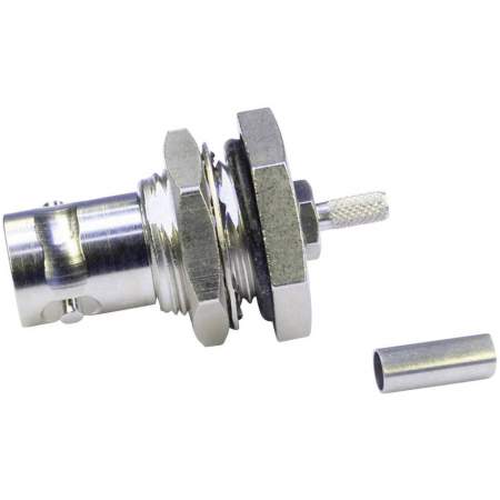 J01001C0028, Telegärtner - BNC-разъем, 50 Ом : 1 шт.