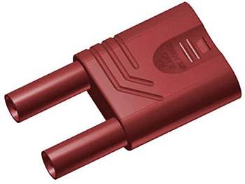 932200101, SKS-HIRSCHMANN - Штекер КЗ KST S WS rt, Ø-контакта: 4 мм, красный : 1 шт.