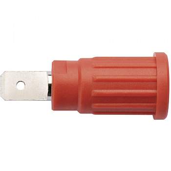 SEPB 6453 / RT, Schützinger - Лабораторное гнездо, Ø-контакта: 4 мм, красный : 1 шт.