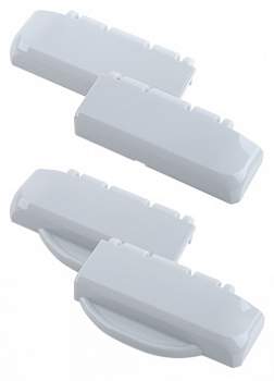 Шарнирный затвор ручного задействования (комплект) Bopla B SC HB ABS 7035 