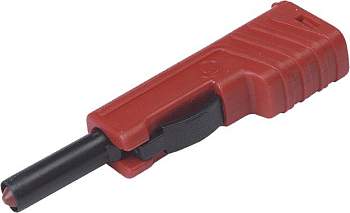 932153101, SKS-HIRSCHMANN SLS 200 - Лабораторный штекер, Ø-контакта: 4 мм, красный : 1 шт.