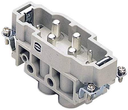 09 38 006 2611, HARTING - Разъем, 4 + PE : 1 шт.