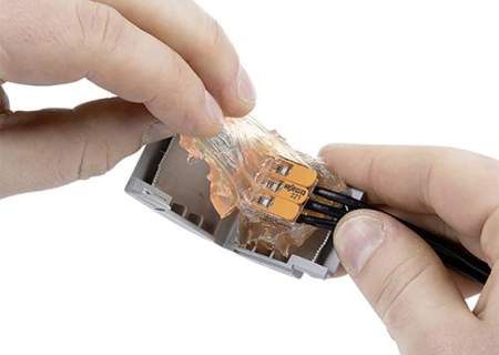 Соединительная гелевая коробка WAGO 207-1332, (4 шт)