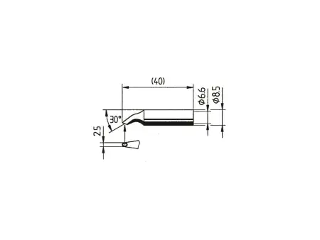 Паяльное жало Ersa 0832HD 