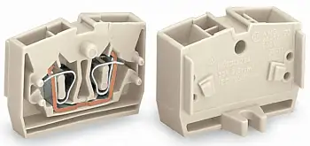 Клемма WAGO 264-130, 2 pin, 0.08мм² - 2.50мм², 690В, 23А, конф: L, (100 шт)