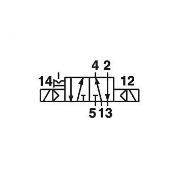 Пневматический клапан с прямым приводом Norgren 9710000305023050 