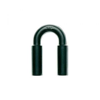 24.0023-21, Stäubli EK-400 - Испытательный штекер, Ø-контакта: 4 мм, черный : 1 шт.