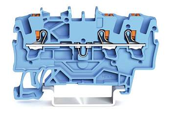 Клемма WAGO 2201-1304, 2 pin, 0.25мм² - 2.50мм², 800В, 18А, (100 шт)