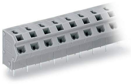 Быстроразъемная клемма WAGO 254-266, 16 pin, 0.25мм² - 0.75мм², 400В, CS: 7.50мм;7.62мм, (40 шт)