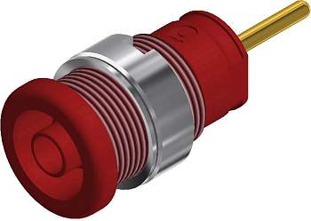 972359101, SKS-HIRSCHMANN SEB 2630 S1,9 - Лабораторное гнездо, Ø-контакта: 4 мм, красный : 1 шт.