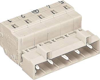 Штекерный разъем для кабеля WAGO 723-603, 3 pin, 0.08мм² - 2.5мм², 630В, 15А, CS: 7.50мм, (1 шт)